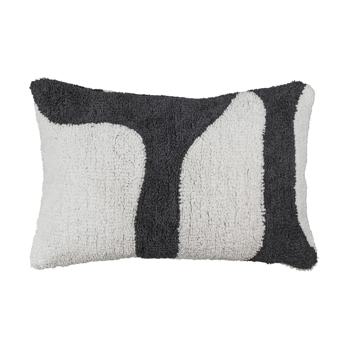 Funda de cojín con relieve Figura 40x60 cm - Off-white - Mette Ditmer