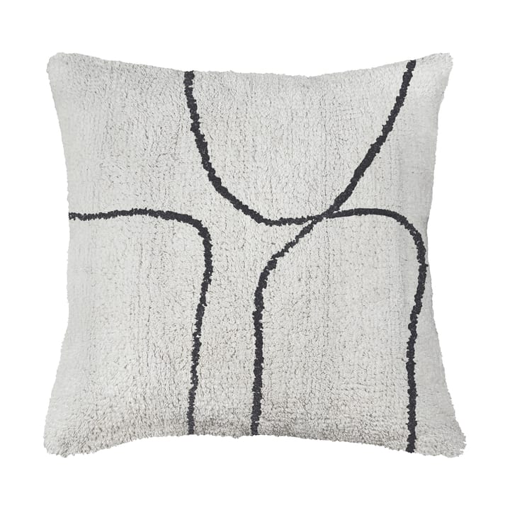 Funda de cojín con relieve Shadow 50x50 cm - Off-white - Mette Ditmer