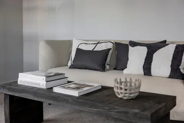 Funda de cojín Scala - Stone grey, 40x60 cm - Mette Ditmer