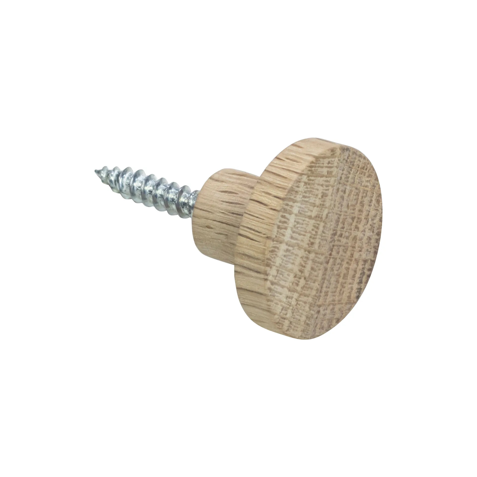 Gancho corto Point, 2 unidades, Roble Mette Ditmer