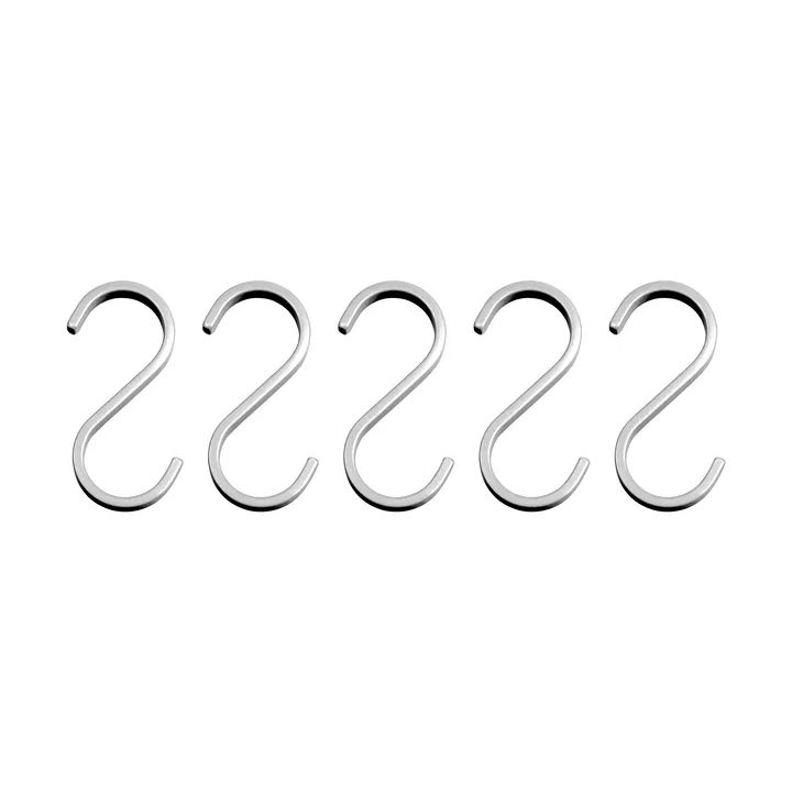 Gancho Hang-it 5-pack - Plateado - Mette Ditmer