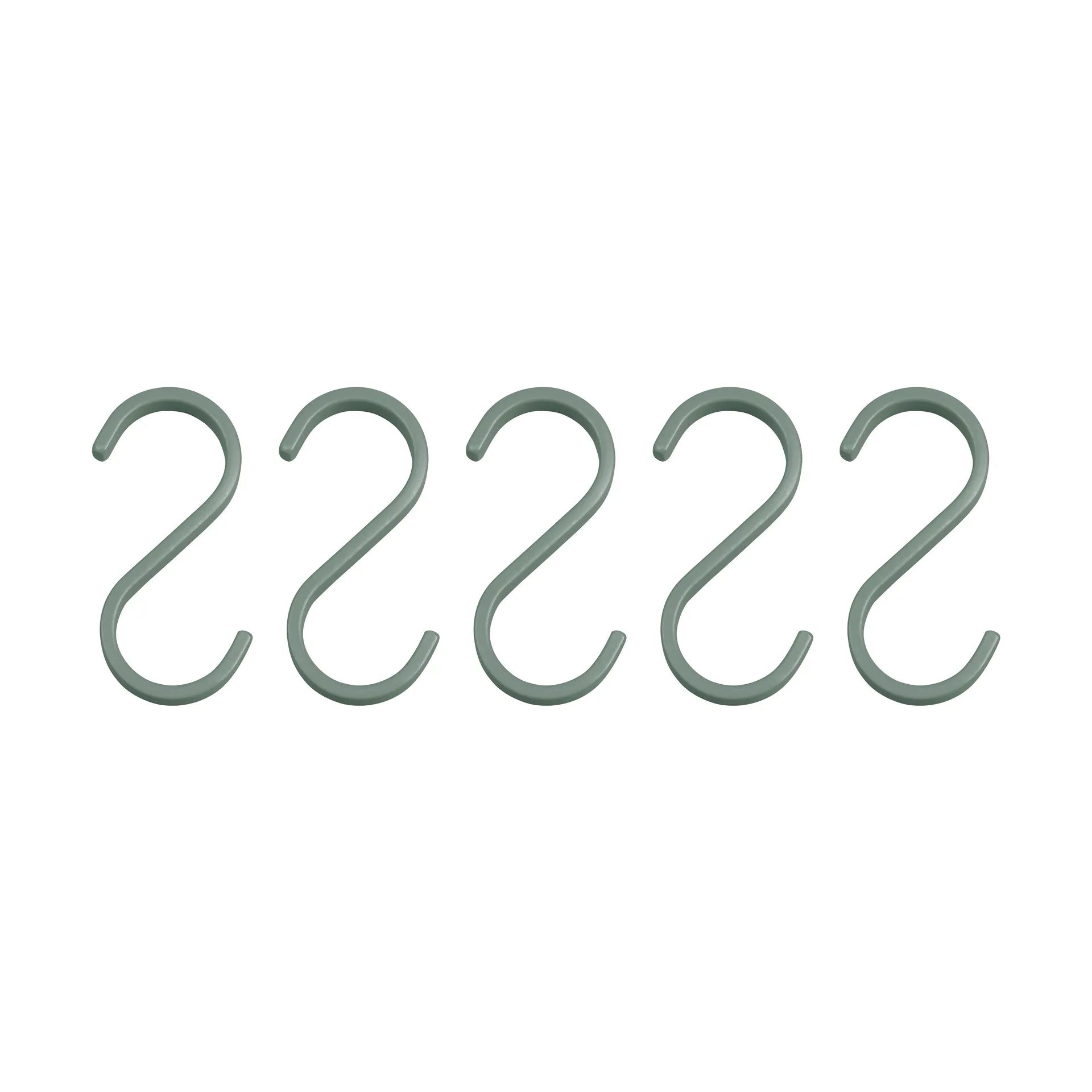 Gancho Hang-it 5-pack, Thyme green Mette Ditmer