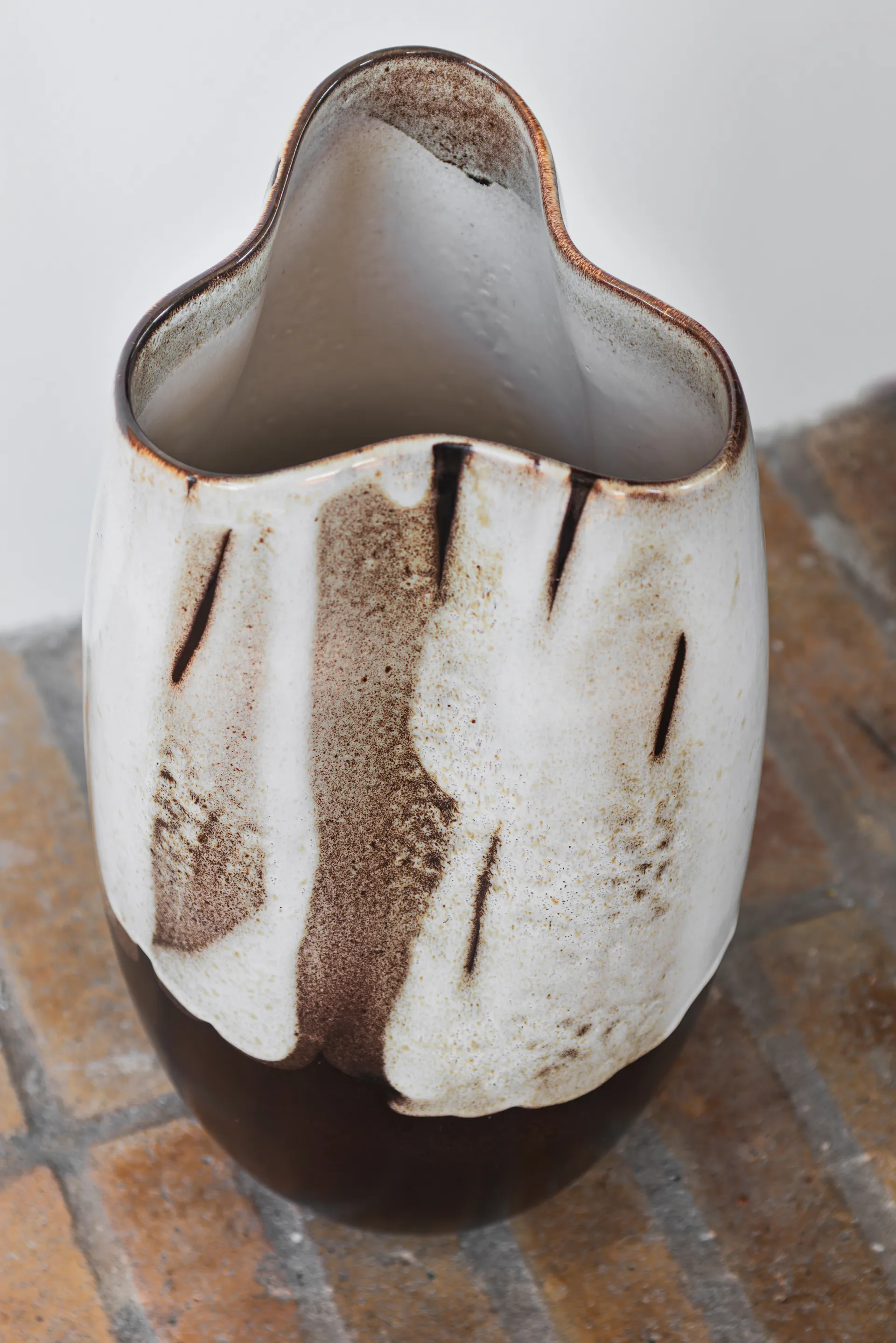 Jarrón large By Hand 38,5 cm, Off-white Mette Ditmer