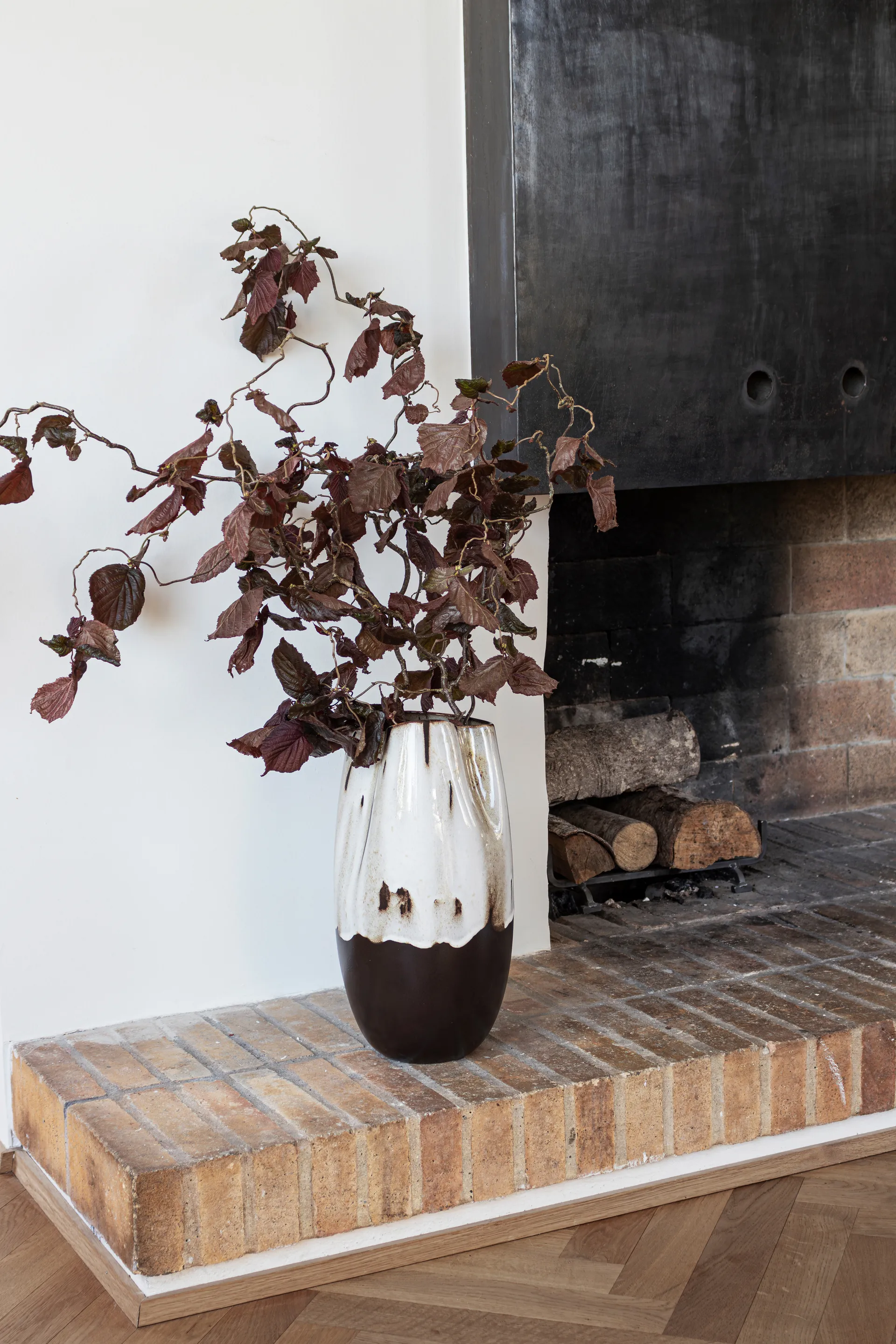 Jarrón large By Hand 38,5 cm, Off-white Mette Ditmer