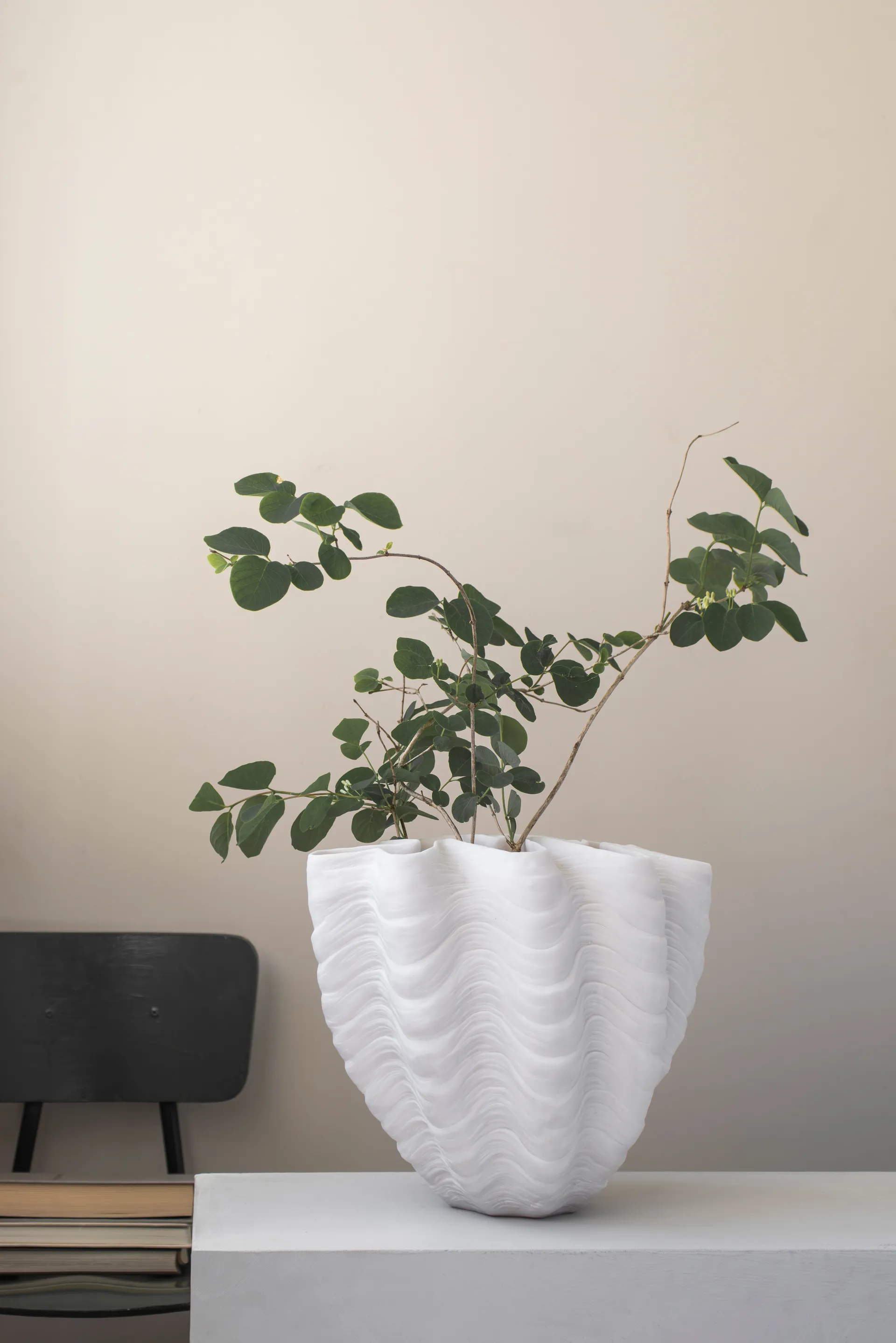 Jarrón Shell, Large, 30 cm Mette Ditmer