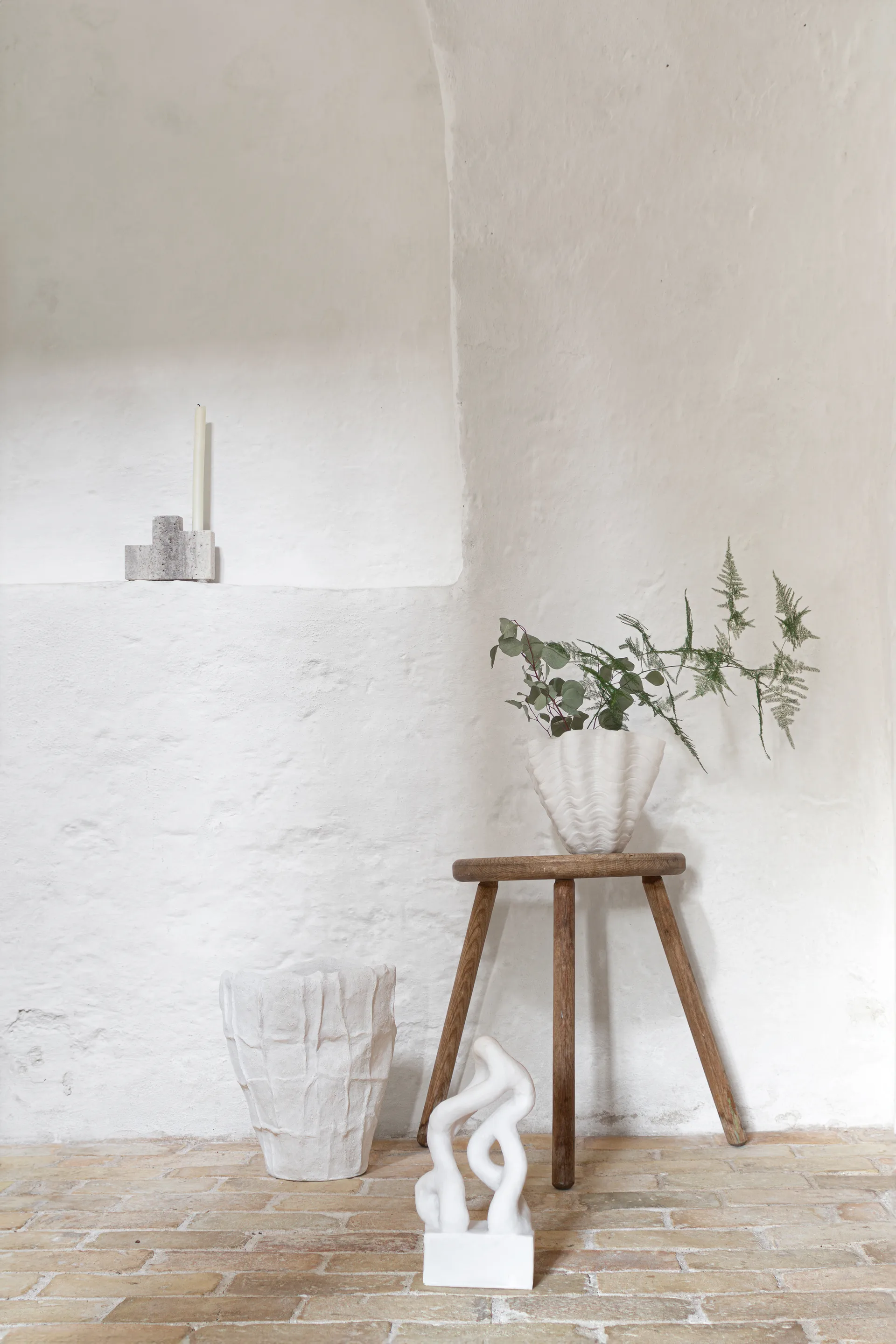 Jarrón Shell, Small, 22 cm Mette Ditmer