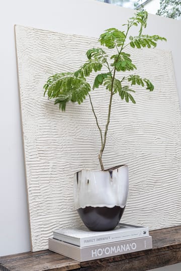 Jarrón small By Hand 24,5 cm - Off-white - Mette Ditmer