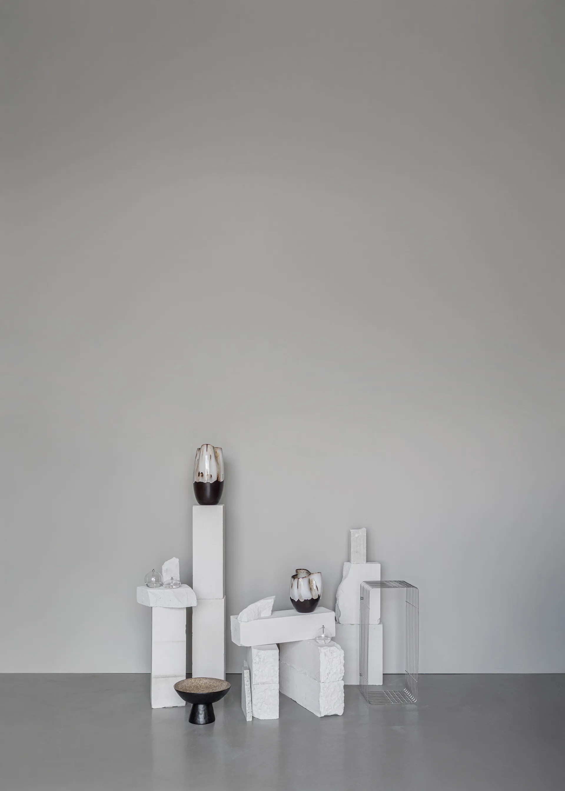 Jarrón small By Hand 24,5 cm, Off-white Mette Ditmer