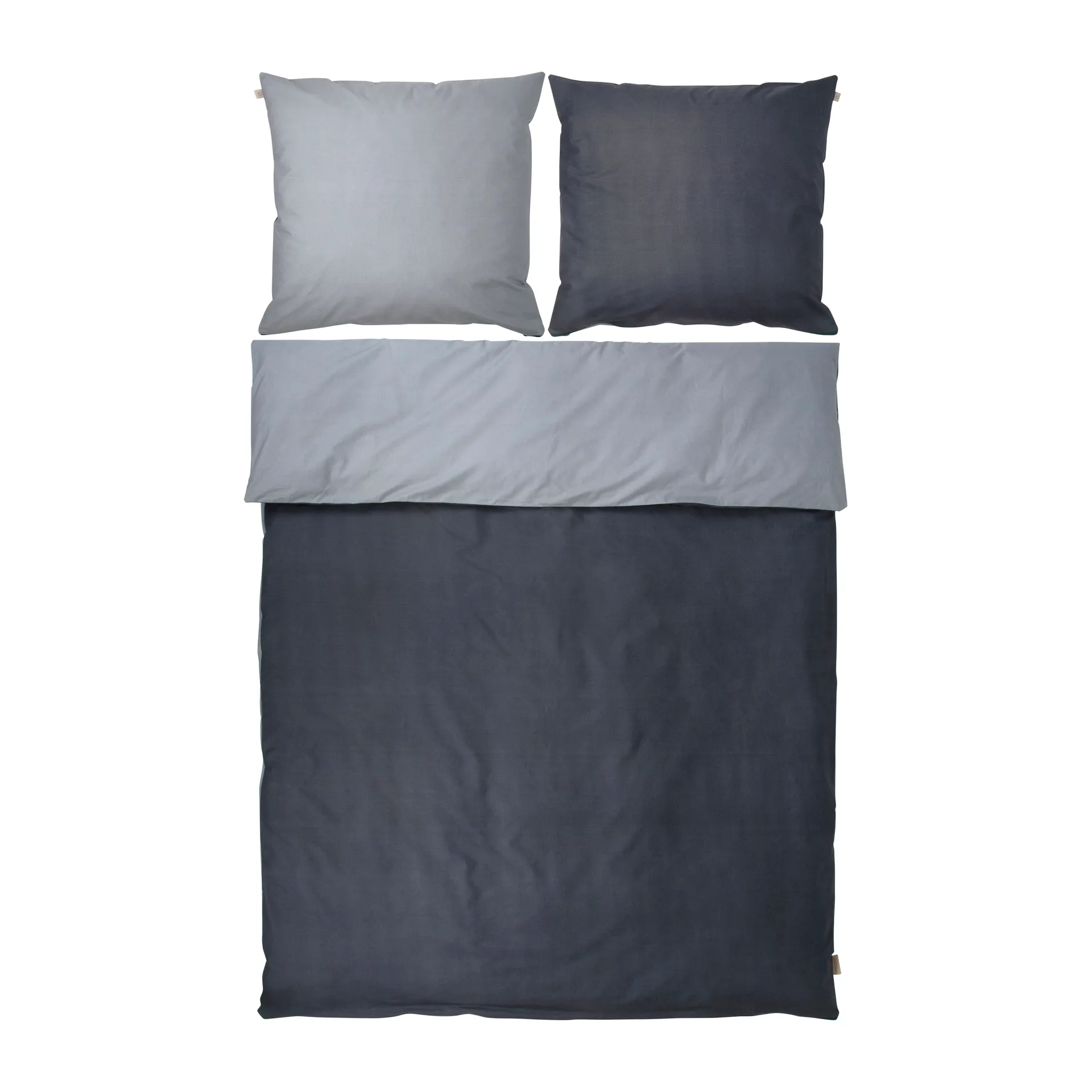 Juego de funda nórdica Shades 140x220 cm, gris Mette Ditmer