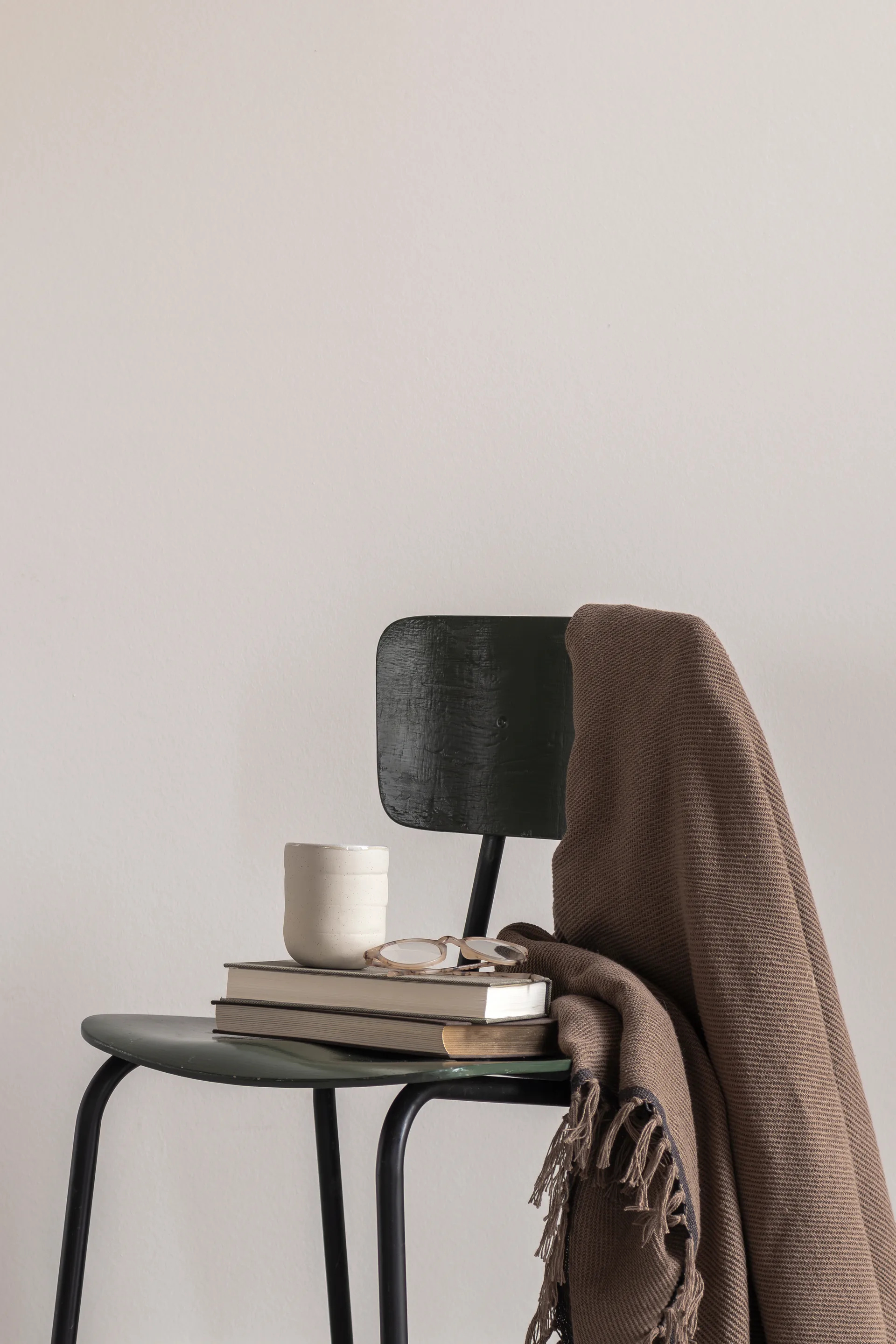 Manta Bohemia 125x180 cm, Taupe Mette Ditmer