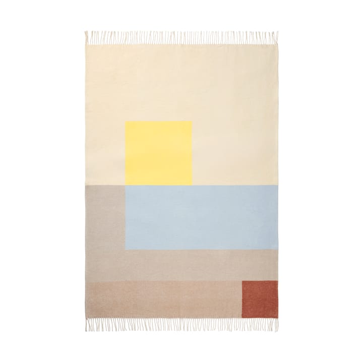 Manta Brick 125x190 cm - Light yellow - Mette Ditmer