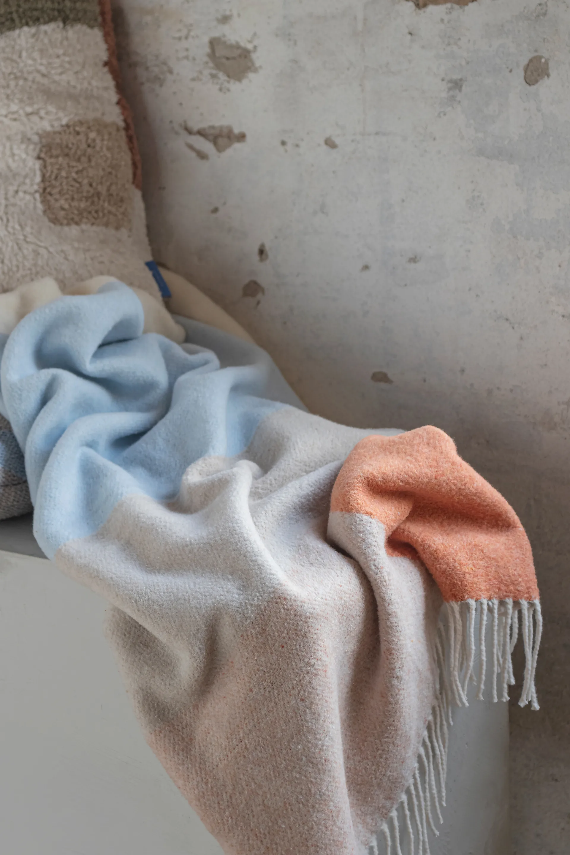 Manta Brick 125x190 cm, Light yellow Mette Ditmer