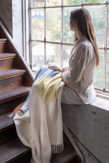 Manta Brick 125x190 cm - Light yellow - Mette Ditmer