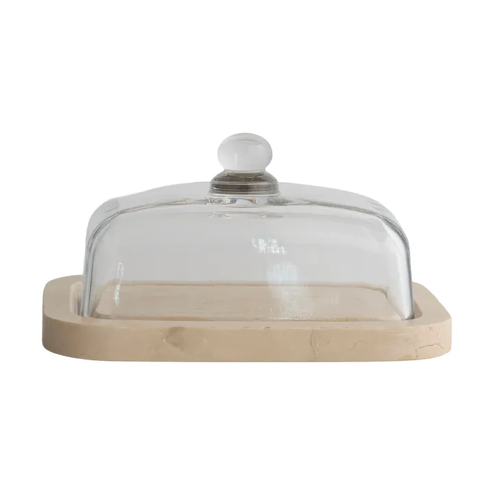 Mantequera Marble - Beige, 14 x 19,5 x 10,5 cm - Mette Ditmer