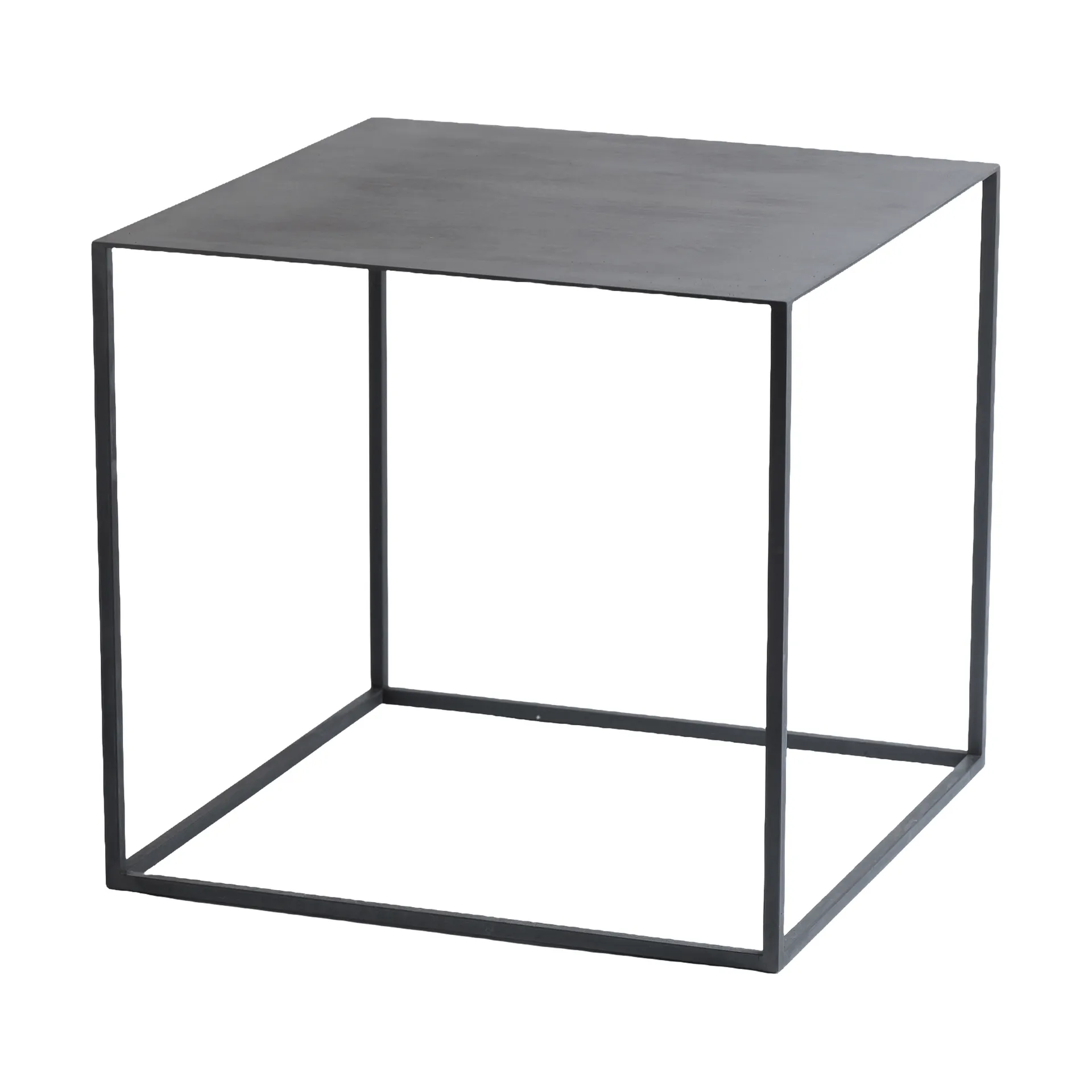 Mesa auxiliar Cubic, Negro, 43x43x40 cm Mette Ditmer