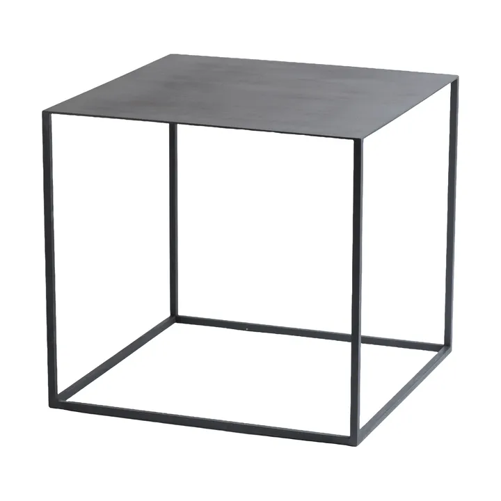 Mesa auxiliar Cubic - Negro, 43x43x40 cm - Mette Ditmer