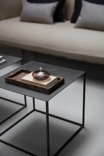 Mesa auxiliar Cubic - Negro, 43x43x40 cm - Mette Ditmer