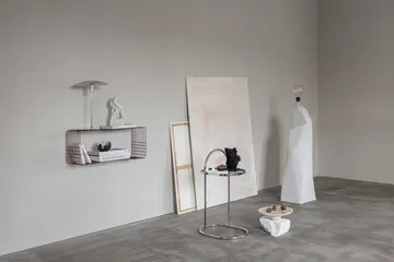 Mesa auxiliar Moves - Cromado, 34,5×51×76,5 cm - Mette Ditmer