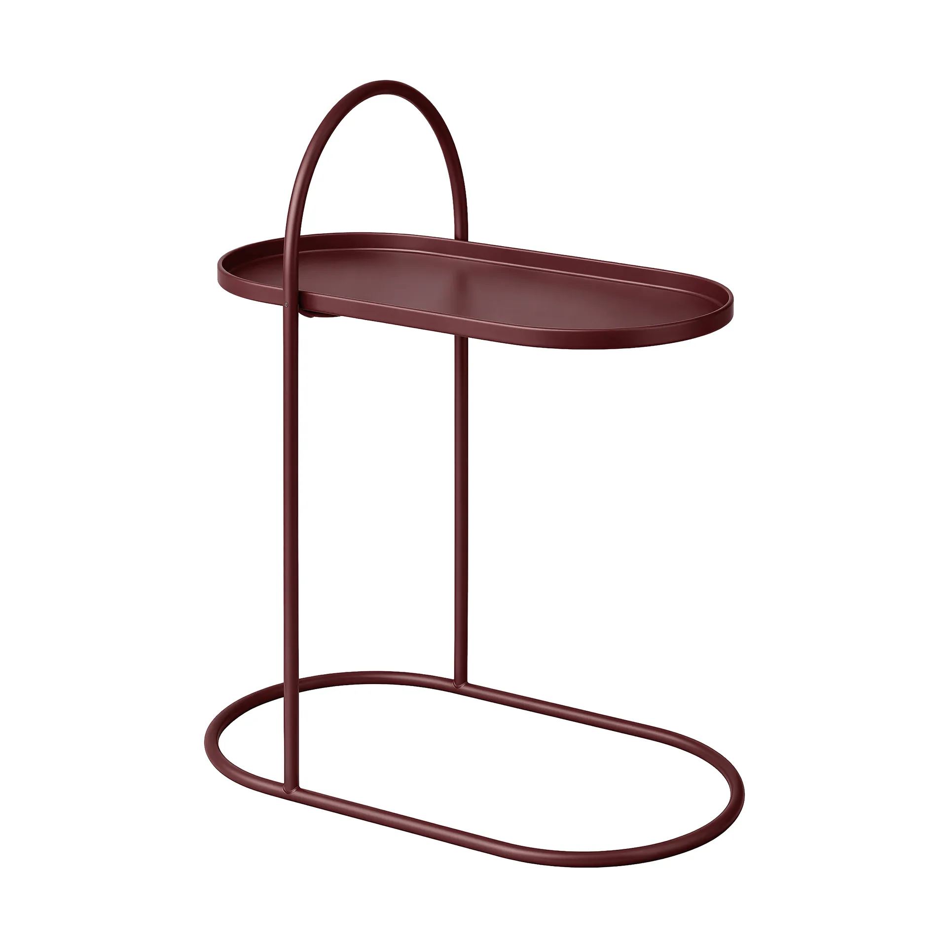 Mesa auxiliar Moves, Rojo, 34,5x51x75,5 cm Mette Ditmer