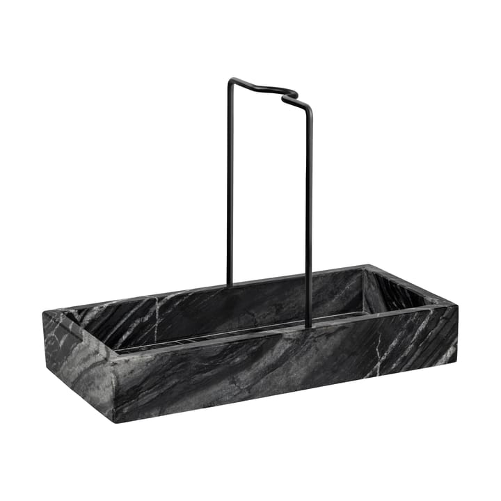 Organizador de encimera Marble 12x23,5 cm - Black-grey - Mette Ditmer