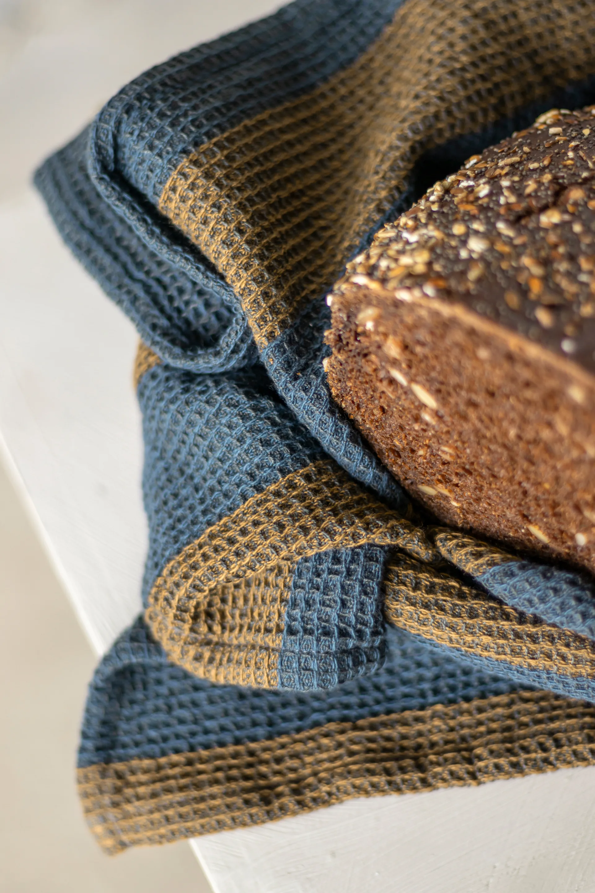 Paño de cocina Elvira 50x70 cm, Ochre Mette Ditmer