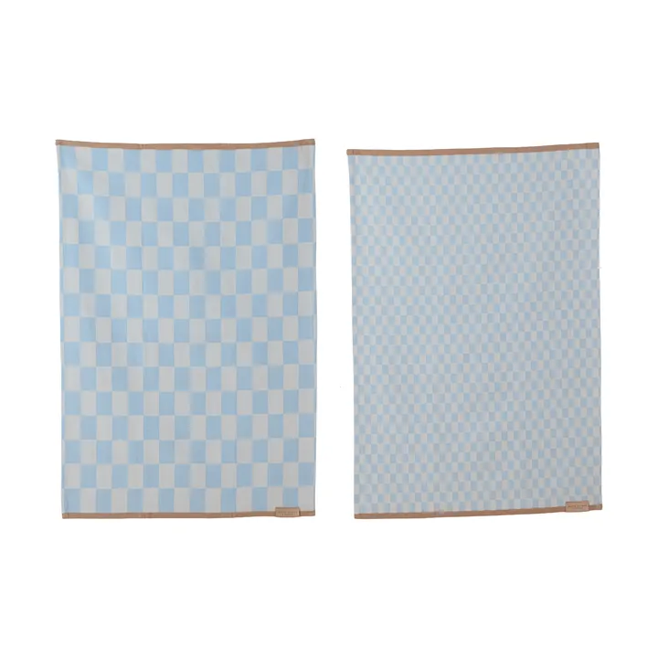 Paño de cocina Mini-Max 2-pack - Blue (azul), 50x70 cm - Mette Ditmer