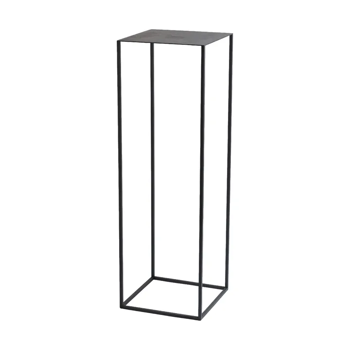 Pedestal Cubic - Negro, 29x29x90 cm - Mette Ditmer
