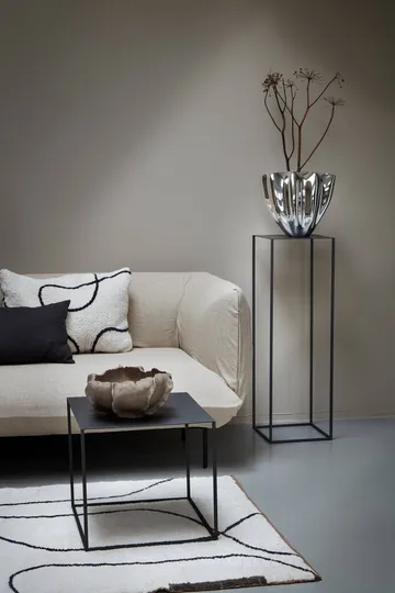 Pedestal Cubic - Negro, 29x29x90 cm - Mette Ditmer