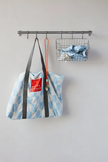 Perchero de pared Hang-it - Plateado, 11x70x5,5 cm - Mette Ditmer