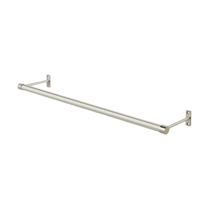 Perchero de pared Hang-it - Plateado, 27x90x10 cm - Mette Ditmer