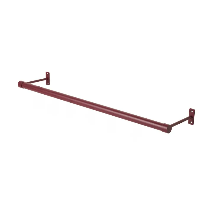 Perchero de pared Hang-it - Rojo, 27x90x10 cm - Mette Ditmer