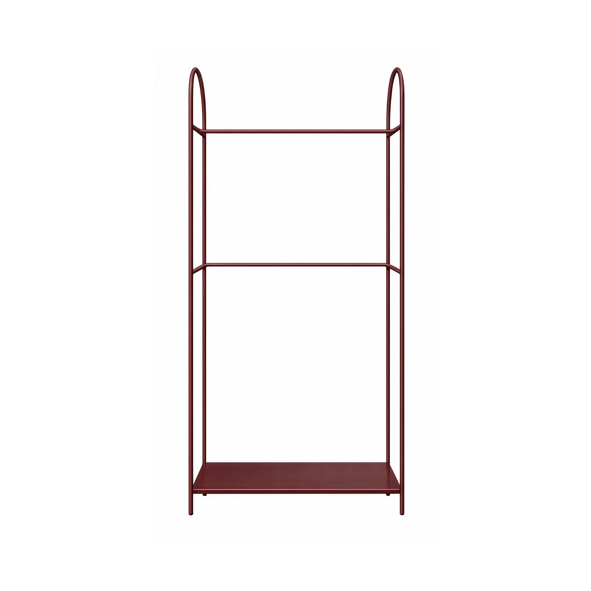 Perchero de pie Arch, Rojo, 39x92x186 cm Mette Ditmer