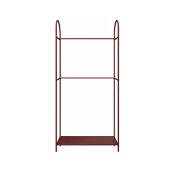 Perchero de pie Arch - Rojo, 39x92x186 cm - Mette Ditmer