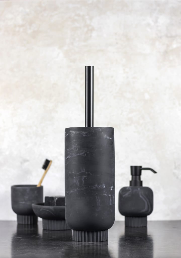 Portaescobillas baño Attitude, negro Mette Ditmer