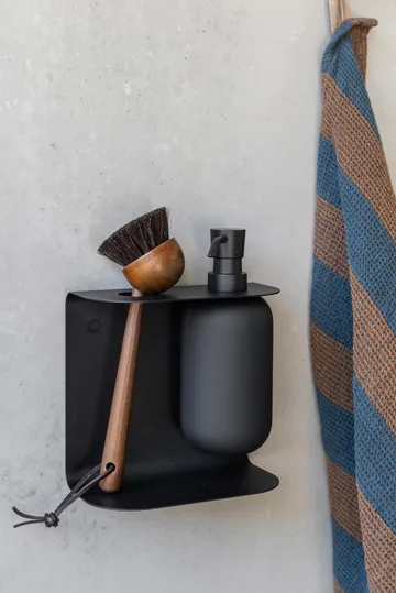 Soporte doble de pared Carry - Negro - Mette Ditmer