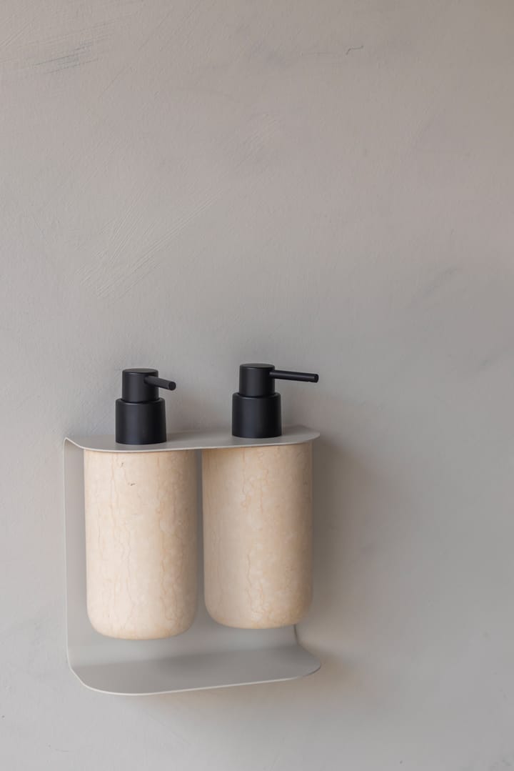 Soporte doble de pared Carry, Sand grey Mette Ditmer