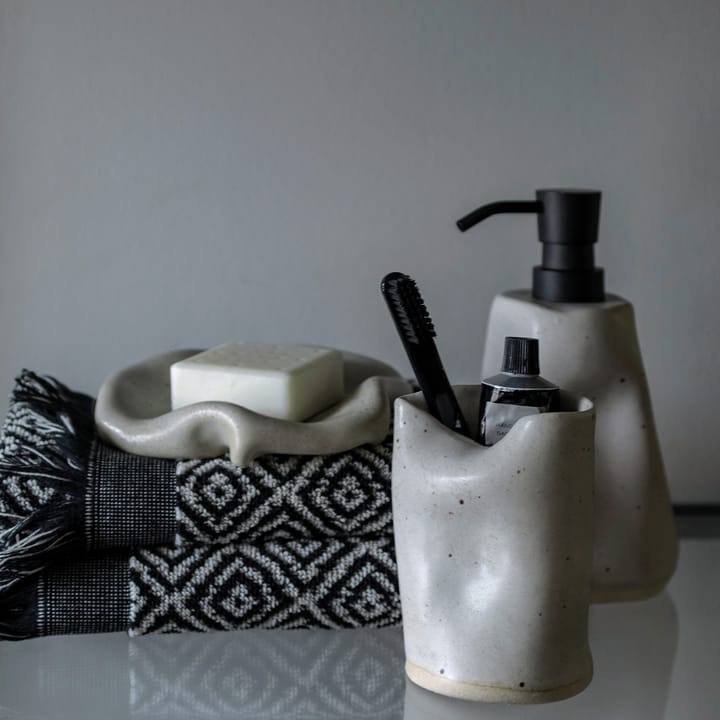 Soporte para cepillos de dientes By Hand, Light grey Mette Ditmer