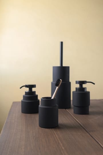 Soporte para cepillos de dientes Shades modelo B - negro - Mette Ditmer