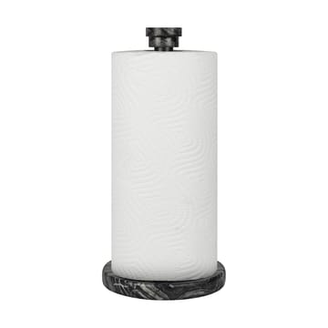 Soporte para papel de cocina Marble - Black-grey - Mette Ditmer