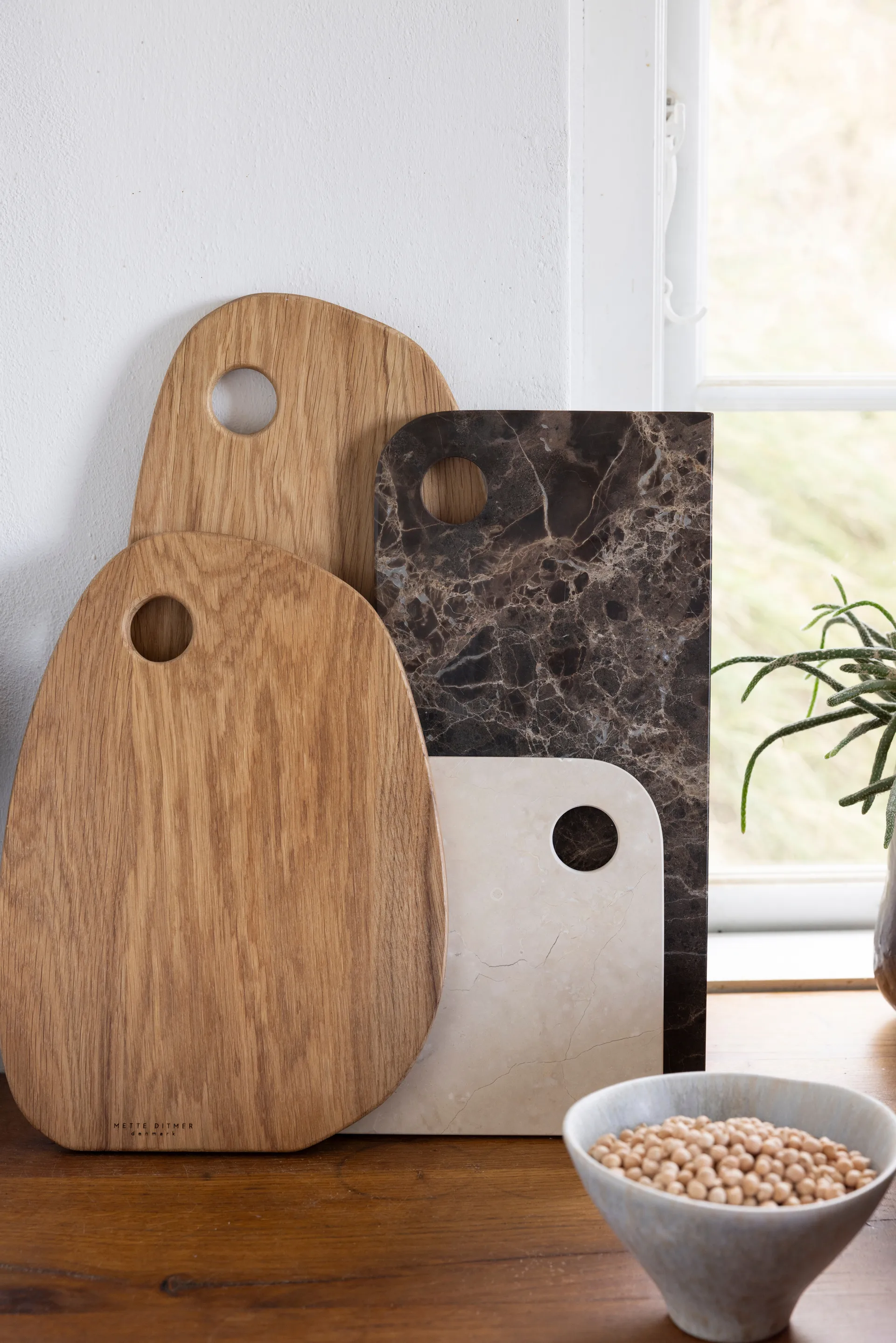 Tabla de cortar Authentic , Natural, 23x44 cm Mette Ditmer