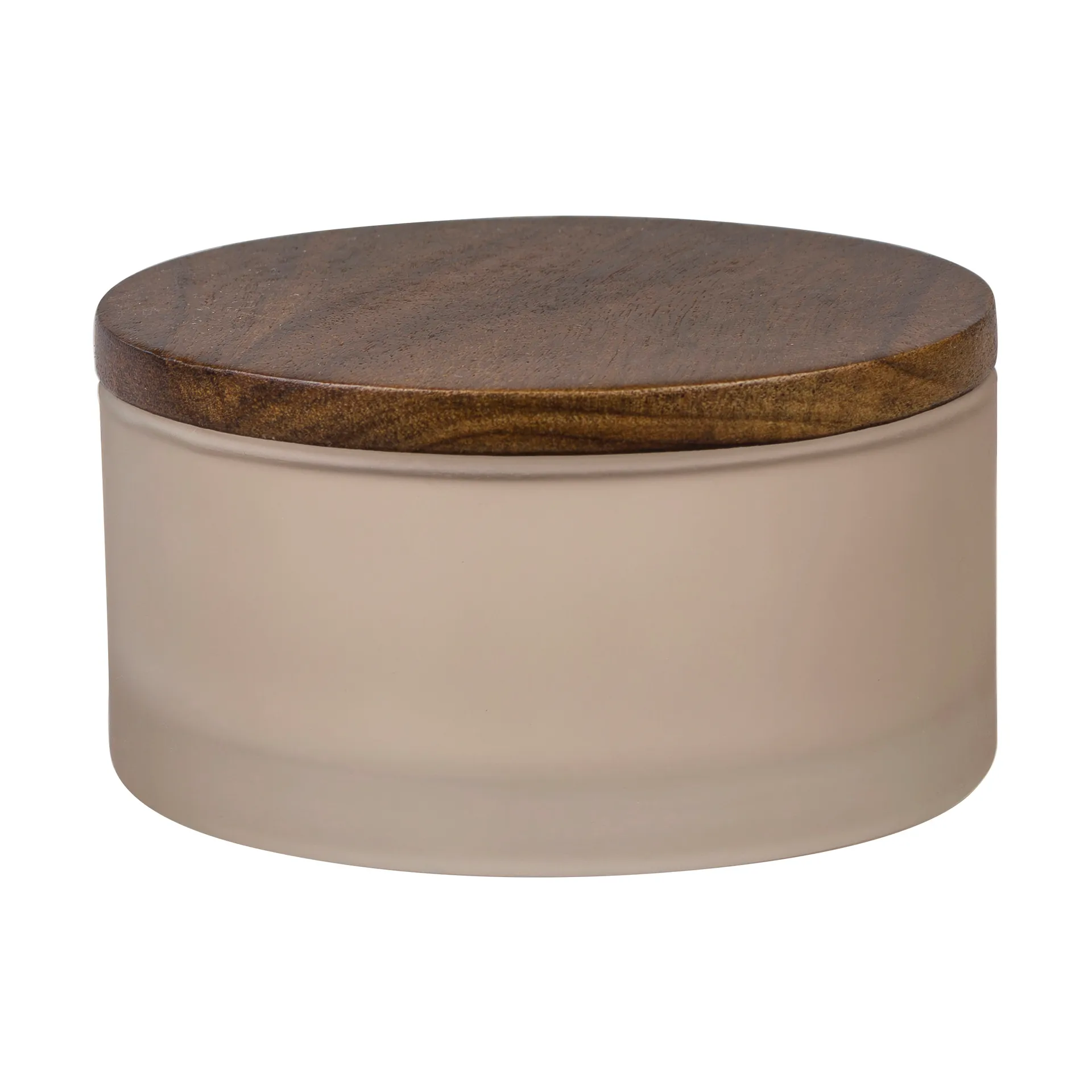Tarro con tapa Modest Ø10,5 cm, Walnut Mette Ditmer