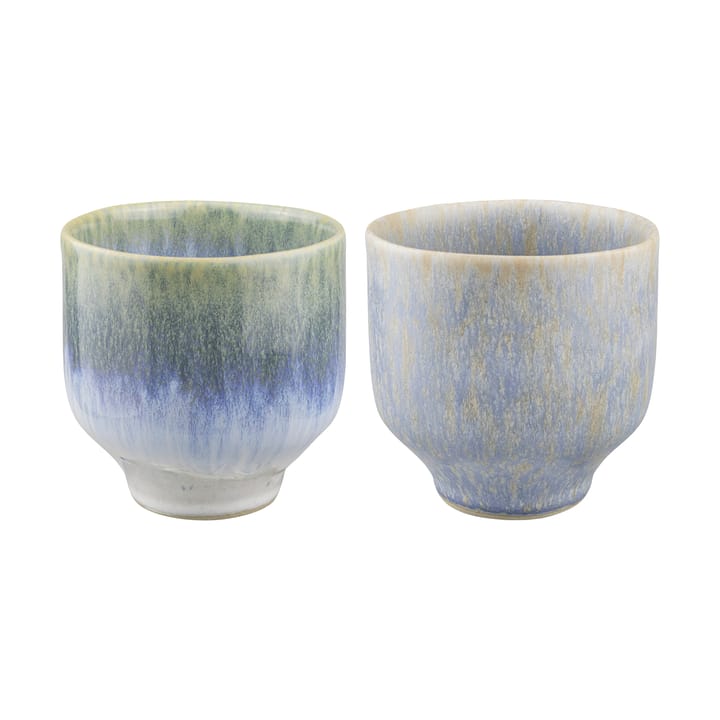Taza Elements 2-pack - Blue - Mette Ditmer