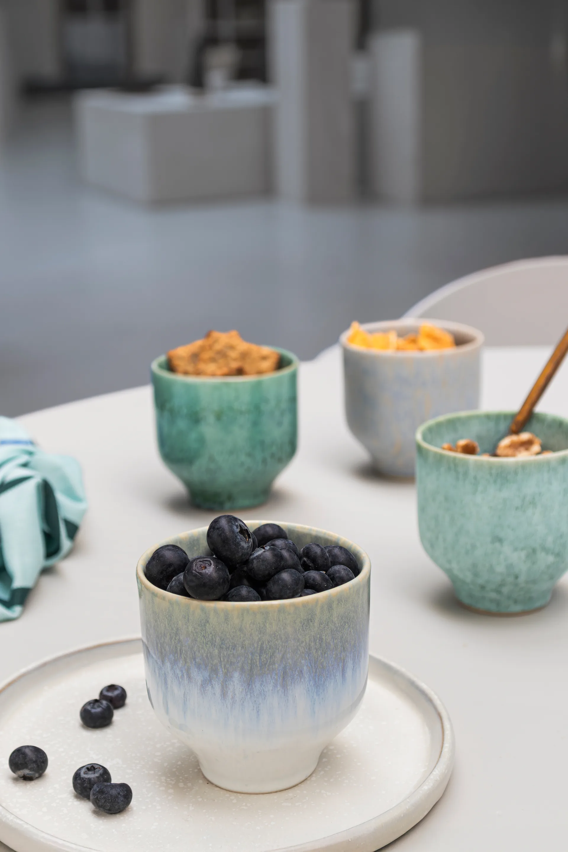 Taza Elements 2-pack, Blue Mette Ditmer