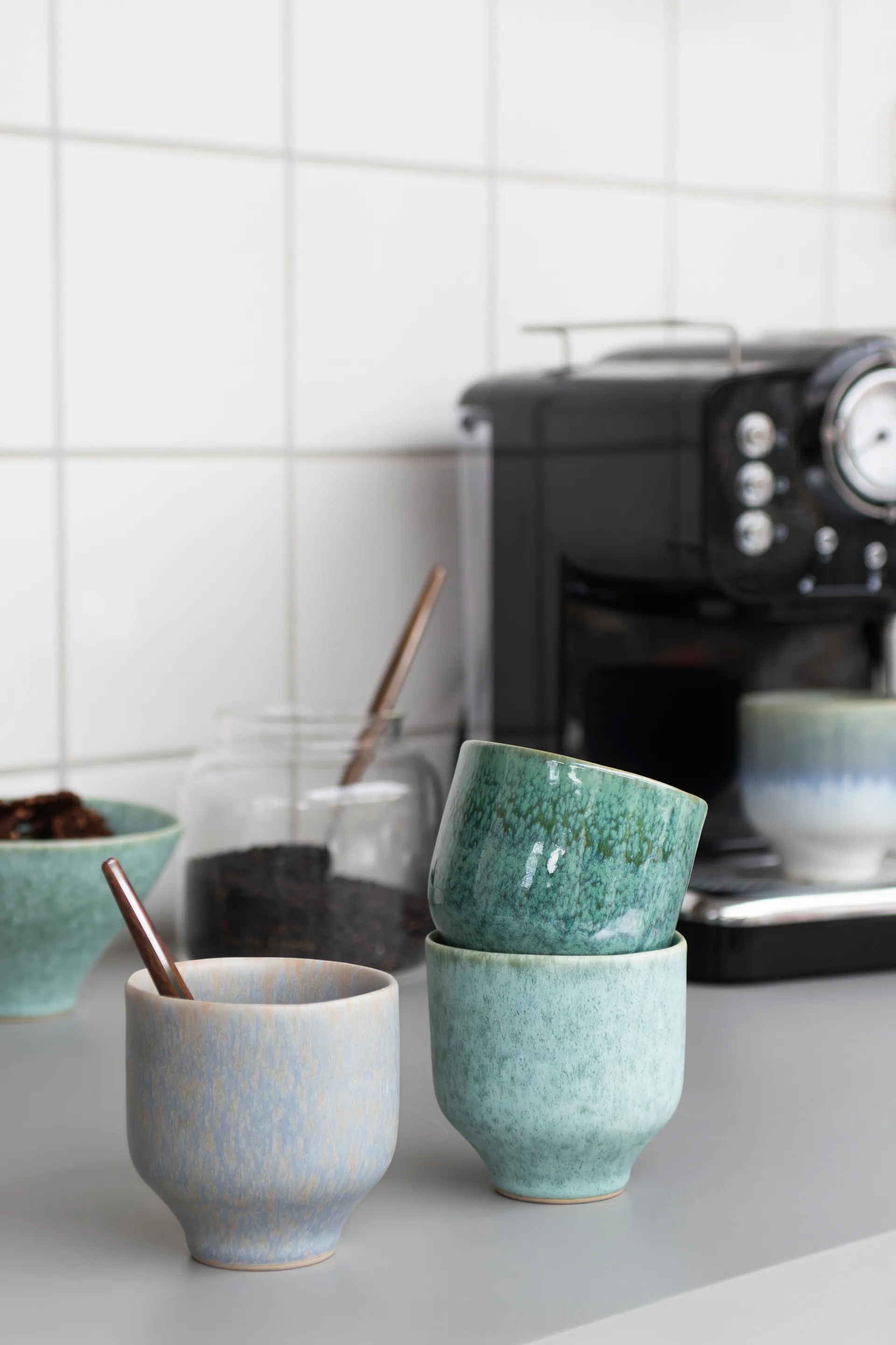 Taza Elements 2-pack, Green Mette Ditmer