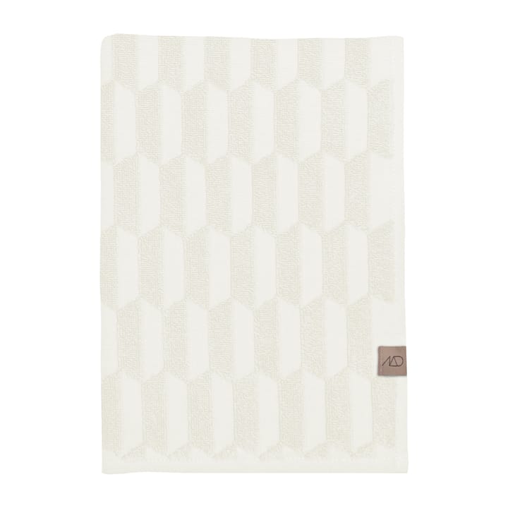 Toalla de baño Geo 70x133 cm - Off white - Mette Ditmer