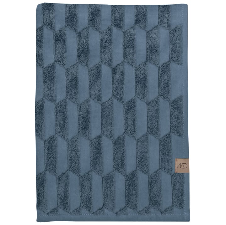 Toalla de baño Geo 70x133 cm - Slate blue - Mette Ditmer