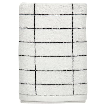 Toalla de baño Tile Stone 70x140 cm - negro-off white - Mette Ditmer