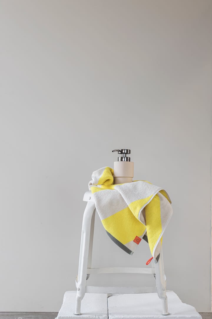 Toalla Diagonal, Yellow, 50x90 cm Mette Ditmer