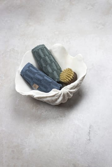 Toalla Geo 30x30 cm, 3 unidades - Pine green - Mette Ditmer