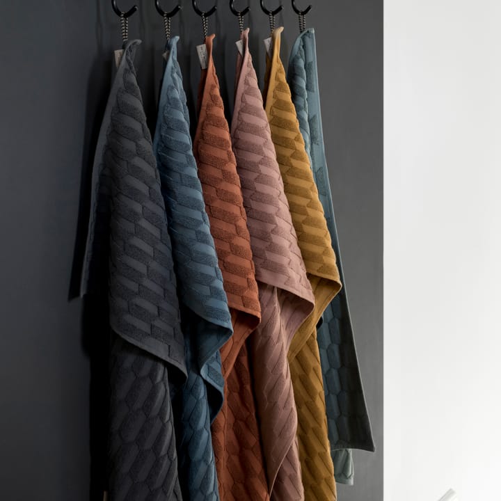 Toalla Geo 50x95 cm, Anthracite Mette Ditmer